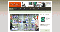Desktop Screenshot of amireseau.com